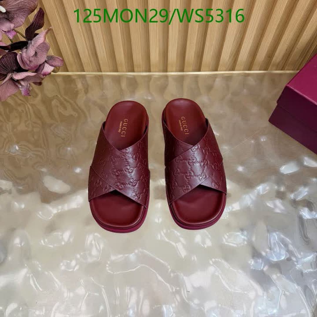 Gucci-Women Shoes Code: WS5316 $: 125USD