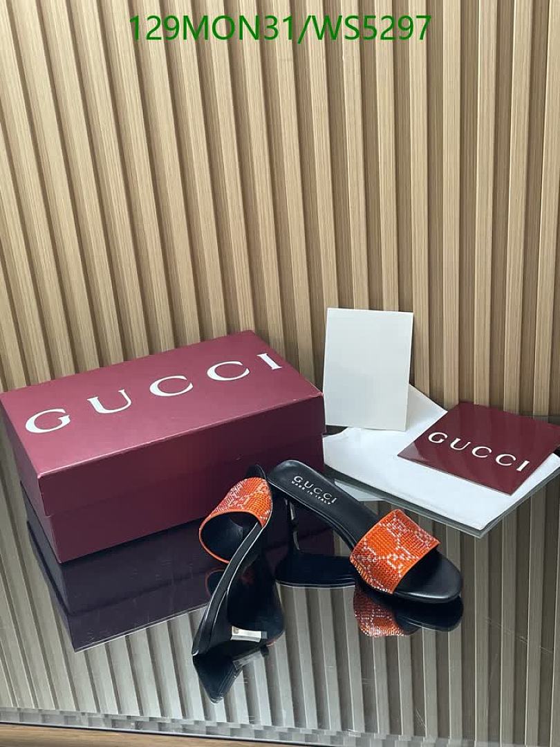 Gucci-Women Shoes Code: WS5297 $: 129USD