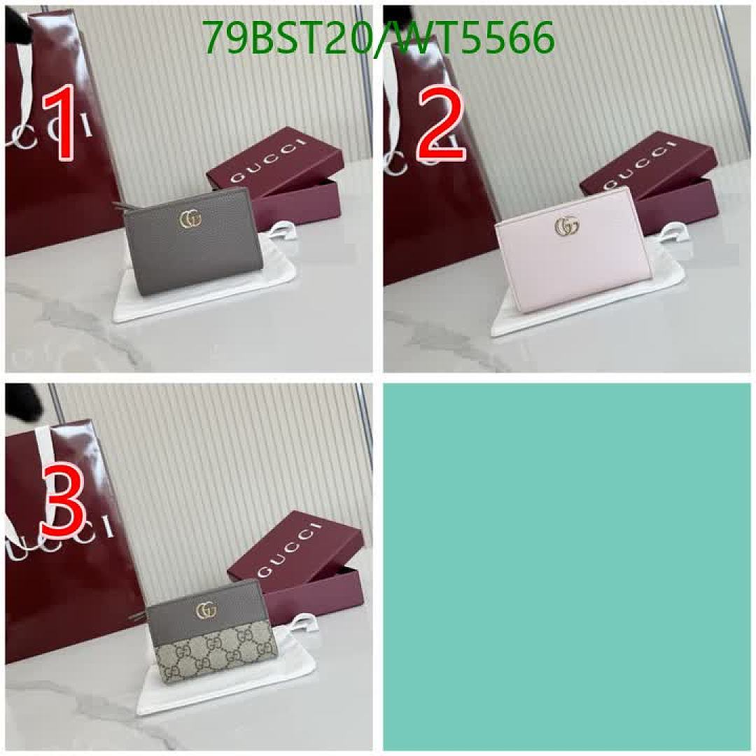 Gucci-Wallet Mirror Quality Code: WT5566 $: 79USD