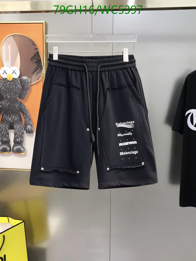 Balenciaga-Clothing Code: WC5397 $: 79USD