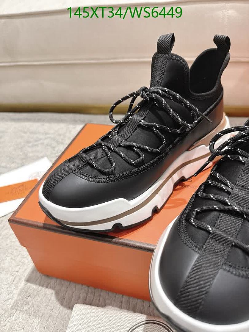 Hermes-Men shoes Code: WS6449 $: 145USD