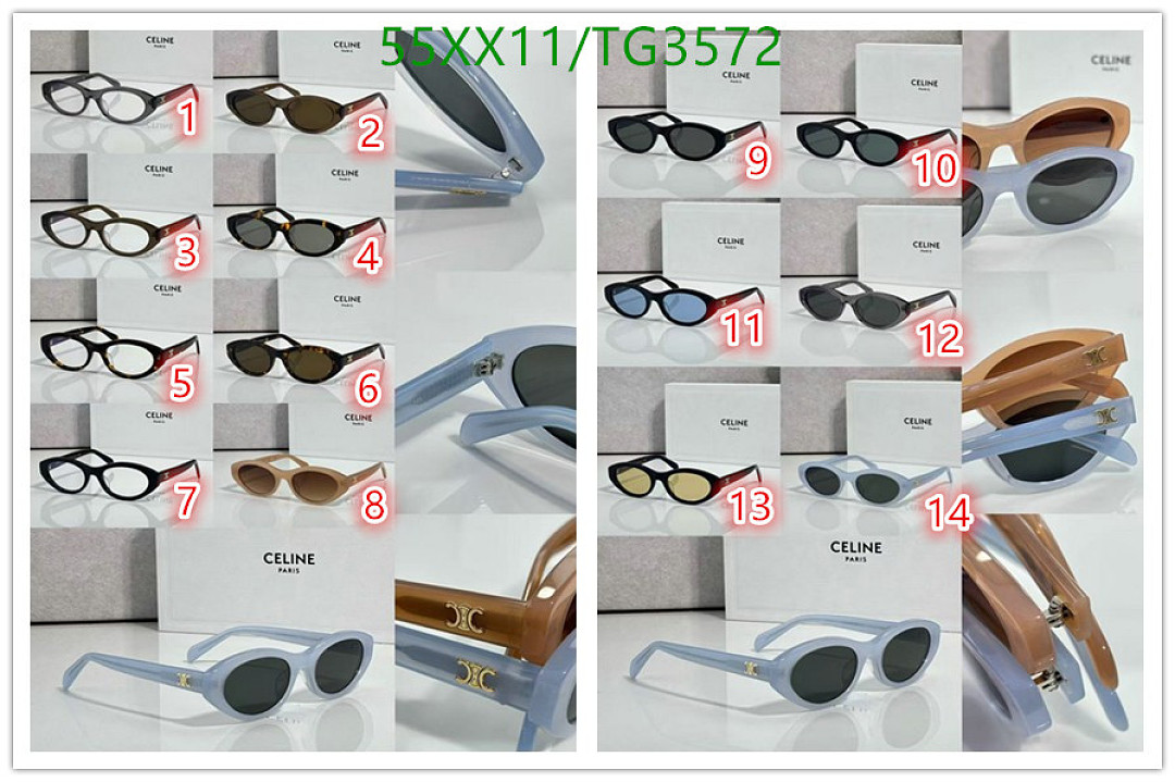 Celine-Glasses Code: TG3572 $: 55USD
