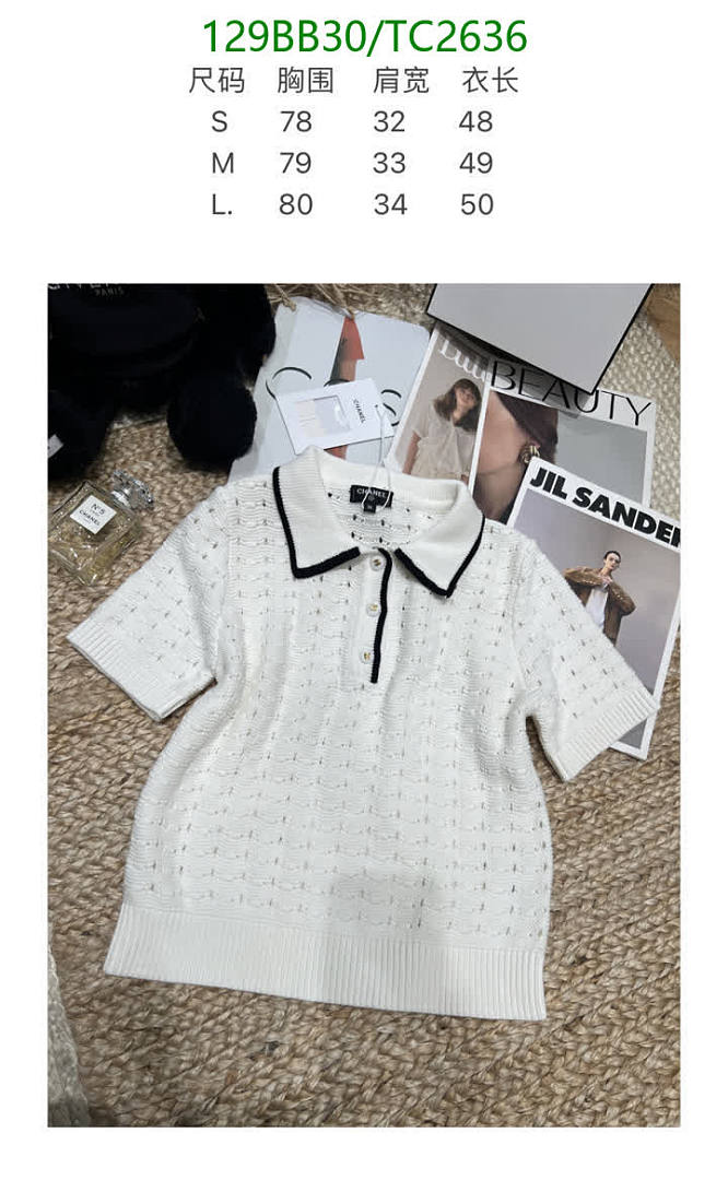 Chanel-Clothing Code: TC2636 $: 129USD