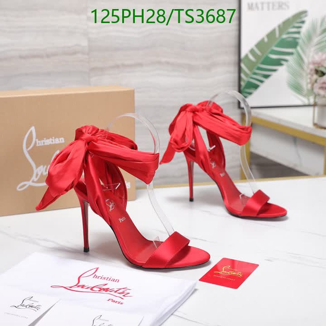Christian Louboutin-Women Shoes Code: TS3687 $: 125USD