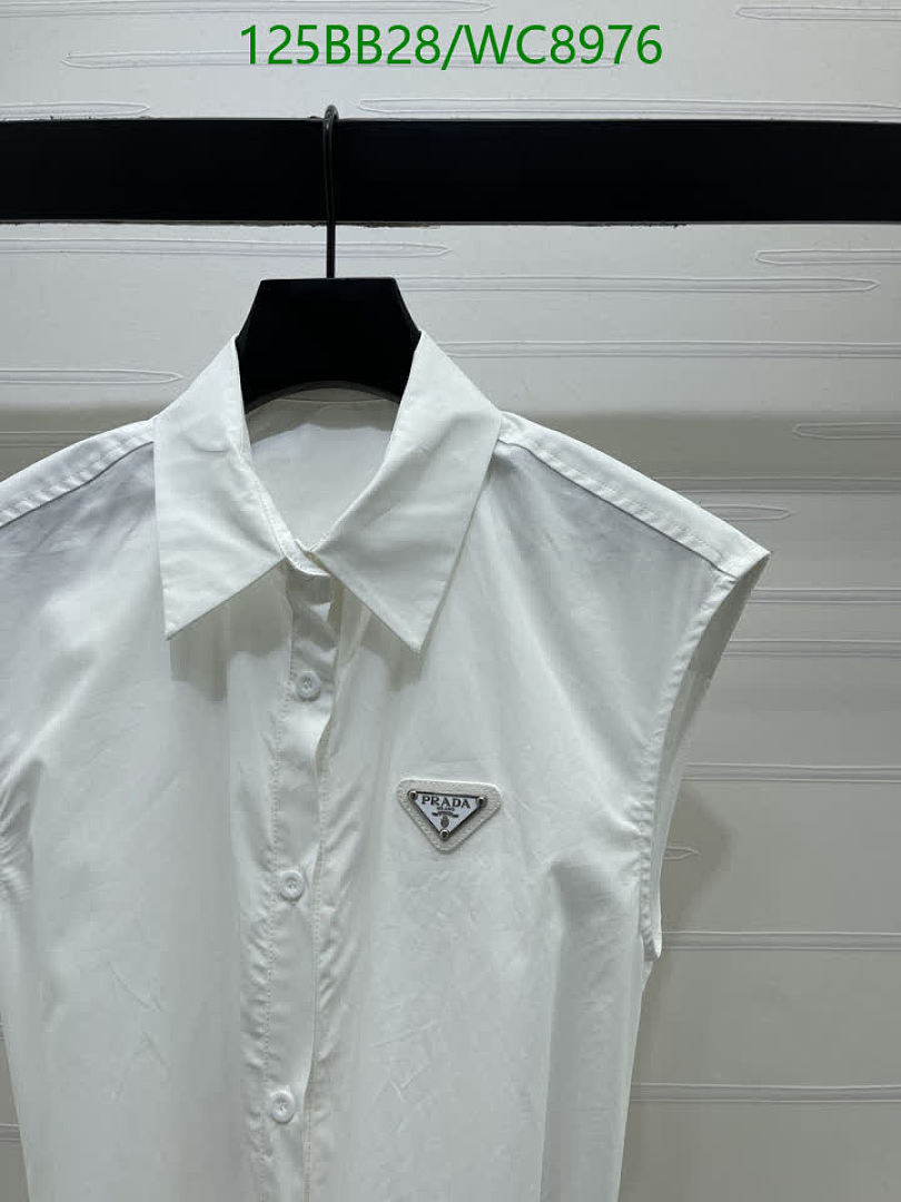 Prada-Clothing Code: WC8976 $: 125USD