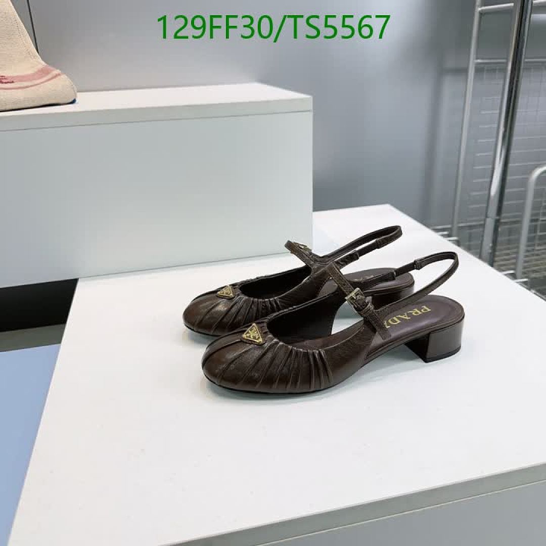 Prada-Women Shoes Code: TS5567 $: 129USD