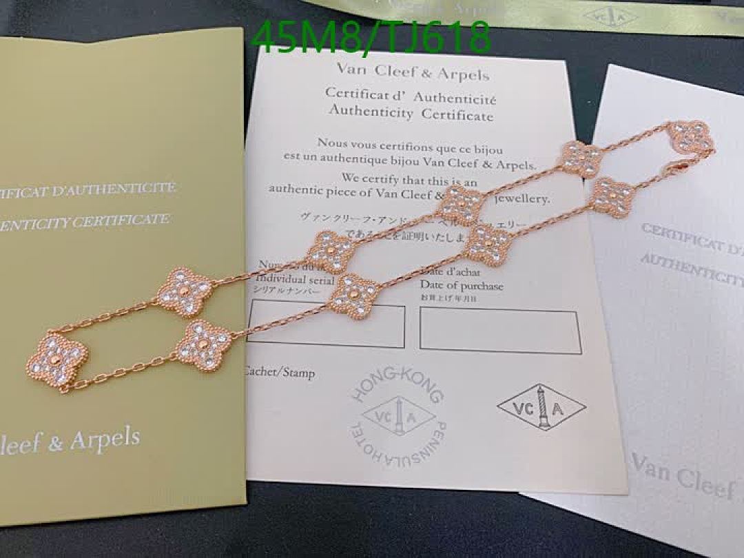 Van Cleef & Arpels-Jewelry Code: TJ618 $: 45USD