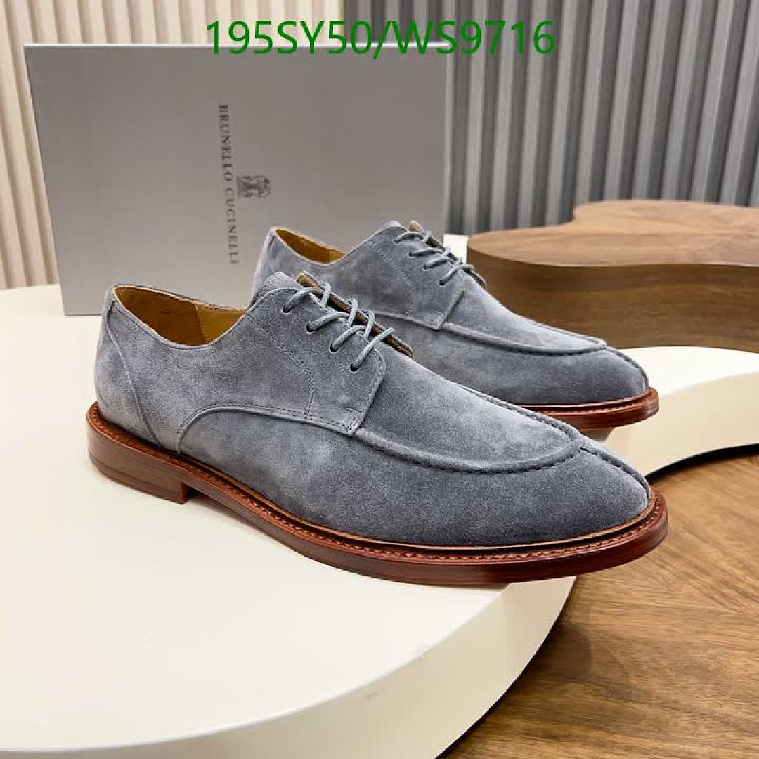 Brunello Cucinelli-Men shoes Code: WS9716 $: 195USD