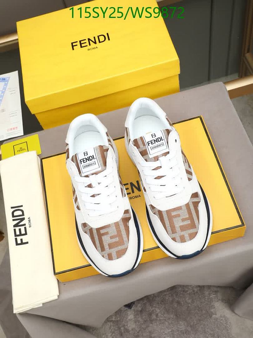 Fendi-Men shoes Code: WS9872 $: 115USD