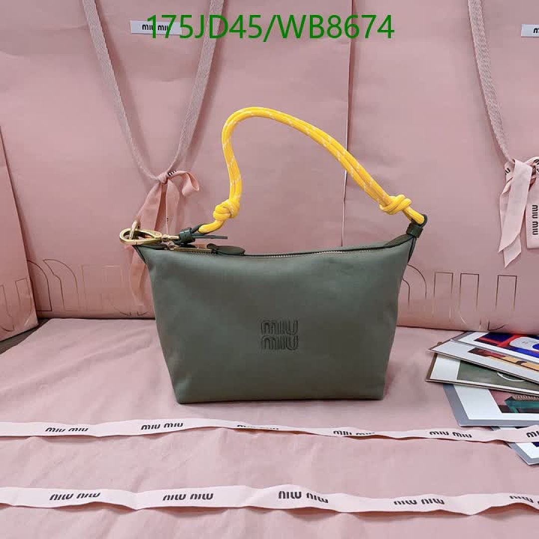 Miu Miu-Bag-Mirror Quality Code: WB8674 $: 175USD
