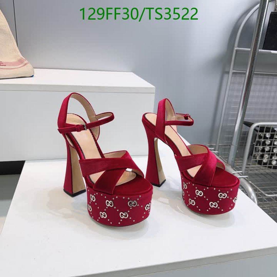 Gucci-Women Shoes Code: TS3522 $: 129USD