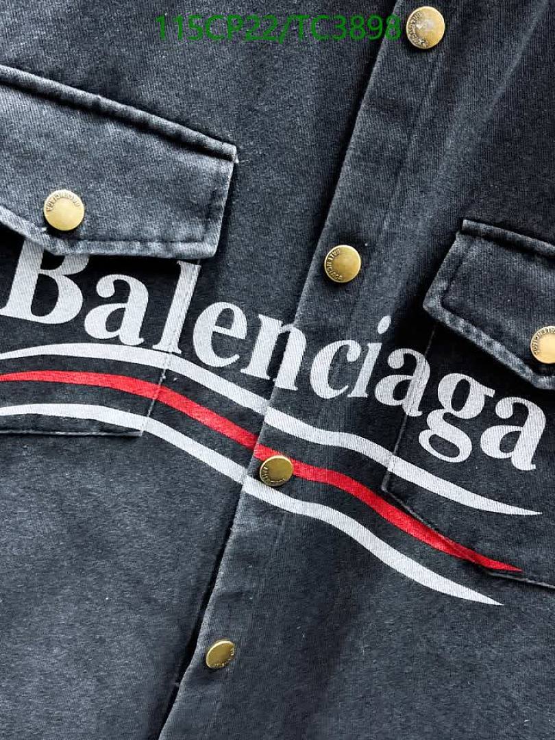 Balenciaga-Clothing Code: TC3898 $: 115USD