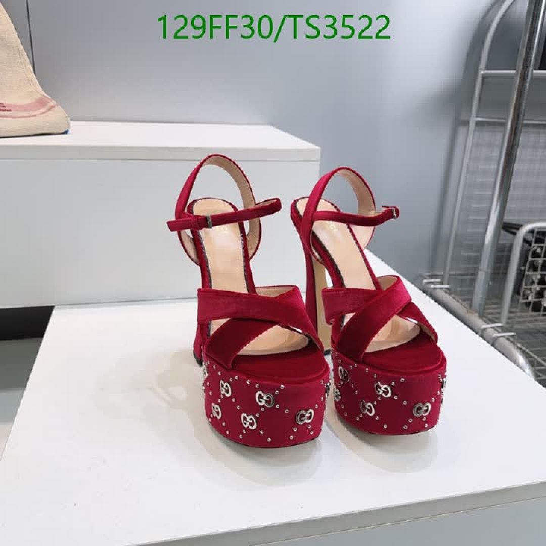 Gucci-Women Shoes Code: TS3522 $: 129USD