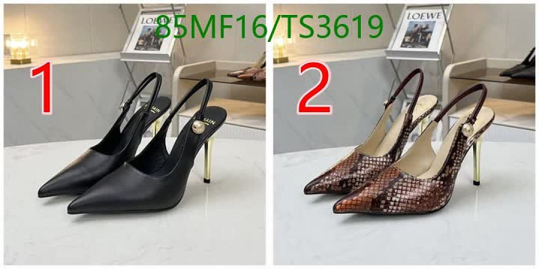 Balmain-Women Shoes Code: TS3619 $: 85USD