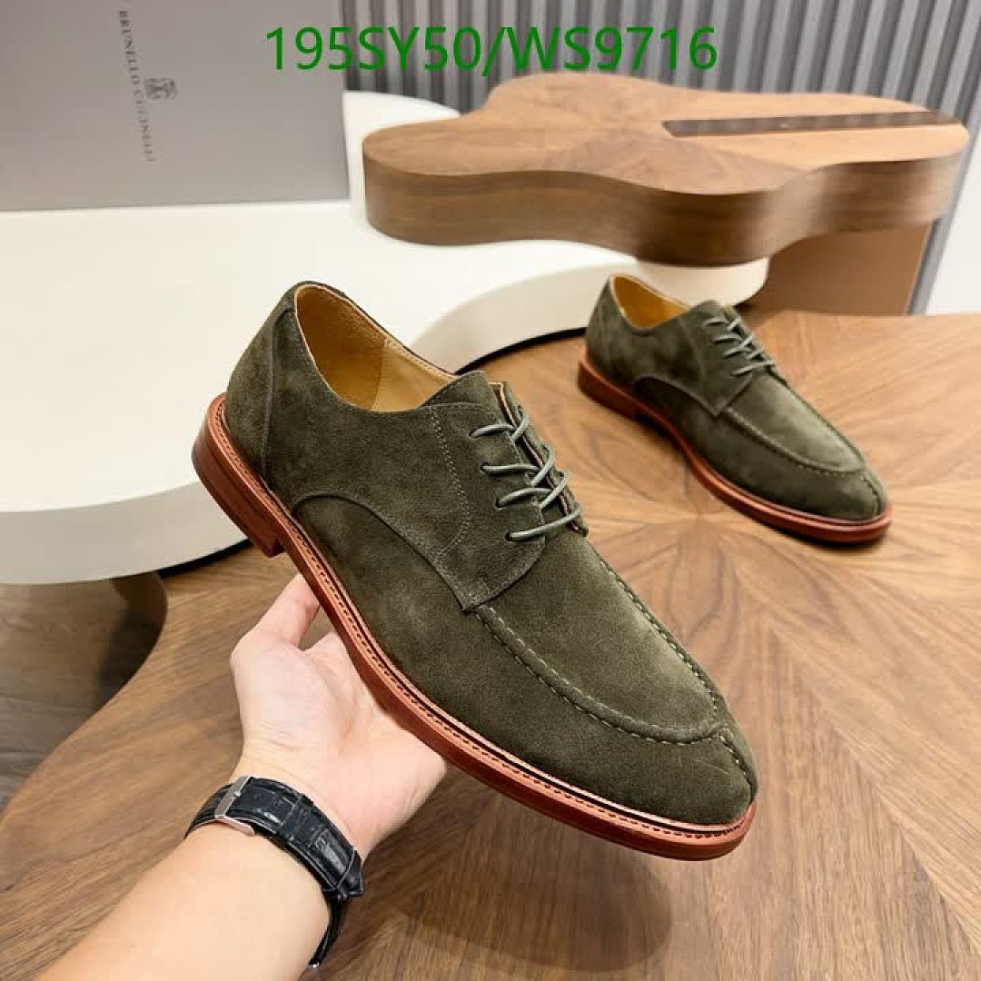 Brunello Cucinelli-Men shoes Code: WS9716 $: 195USD