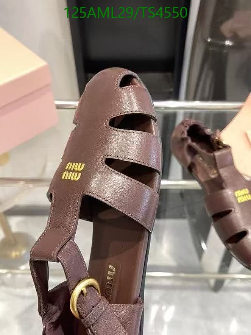Miu Miu-Women Shoes Code: TS4550 $: 125USD