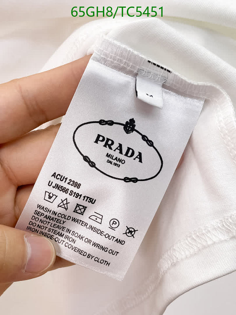 Prada-Clothing Code: TC5451 $: 65USD