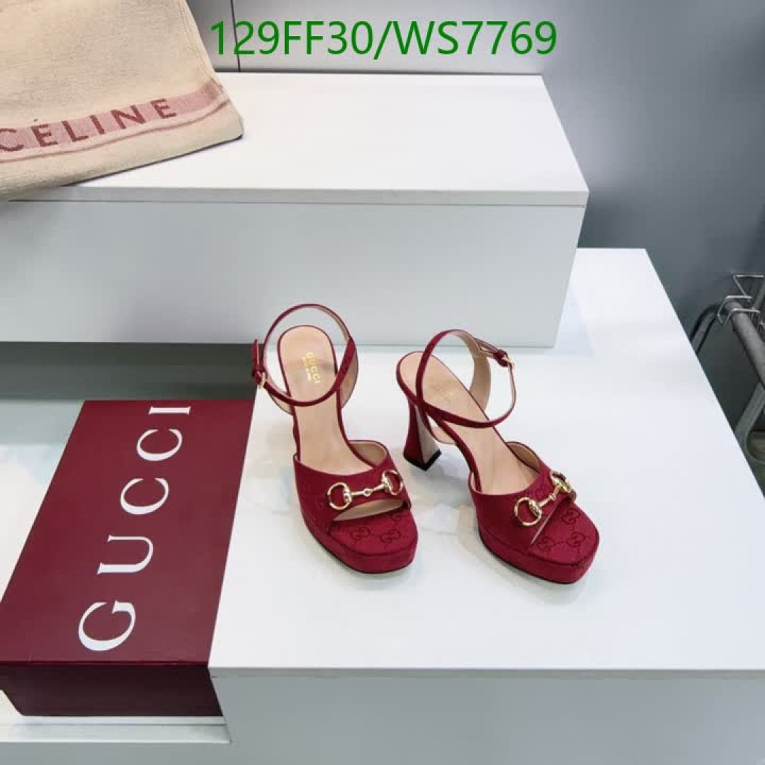 Gucci-Women Shoes Code: WS7769 $: 129USD