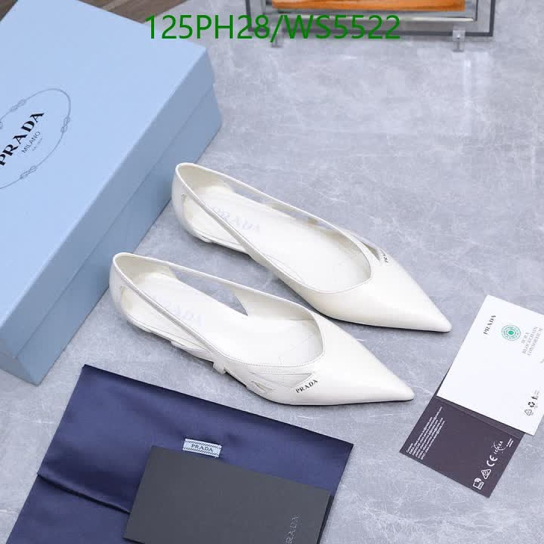 Prada-Women Shoes Code: WS5522 $: 125USD