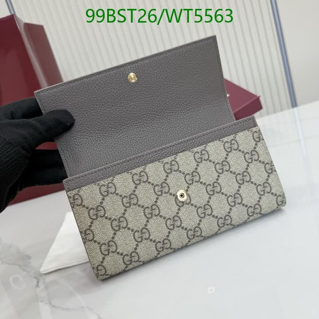 Gucci-Wallet Mirror Quality Code: WT5563 $: 99USD