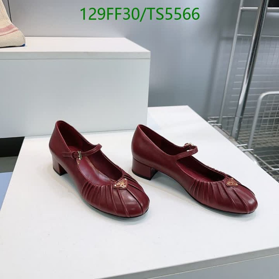 Prada-Women Shoes Code: TS5566 $: 129USD