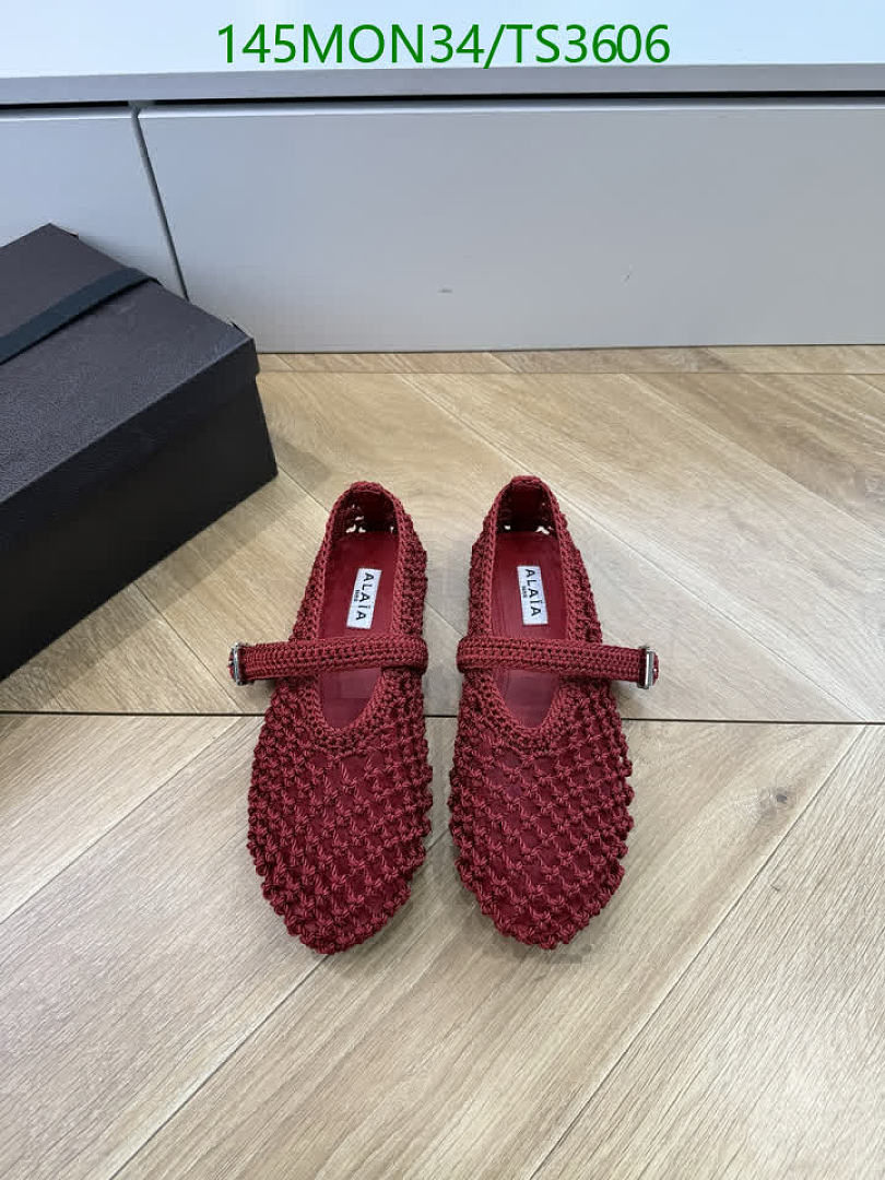 Alaia-Women Shoes Code: TS3606 $: 145USD