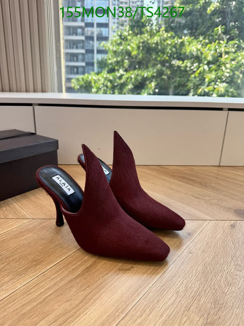 Alaia-Women Shoes Code: TS4267 $: 155USD
