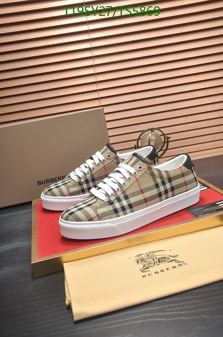 Burberry-Men shoes Code: TS5869 $: 119USD