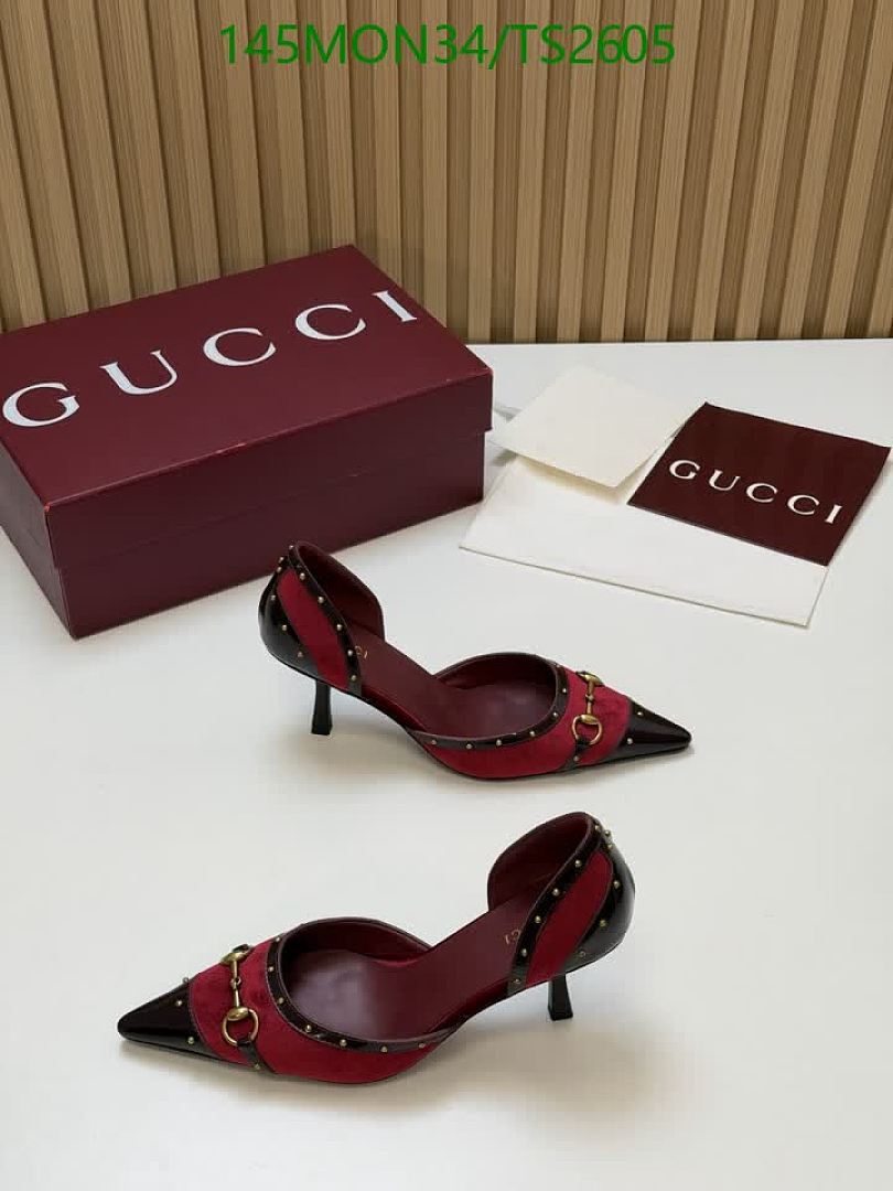 Gucci-Women Shoes Code: TS2605 $: 145USD