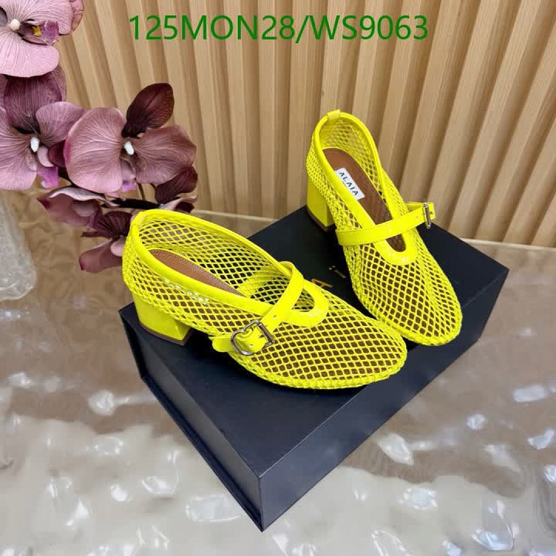Alaia-Women Shoes Code: WS9063 $: 125USD
