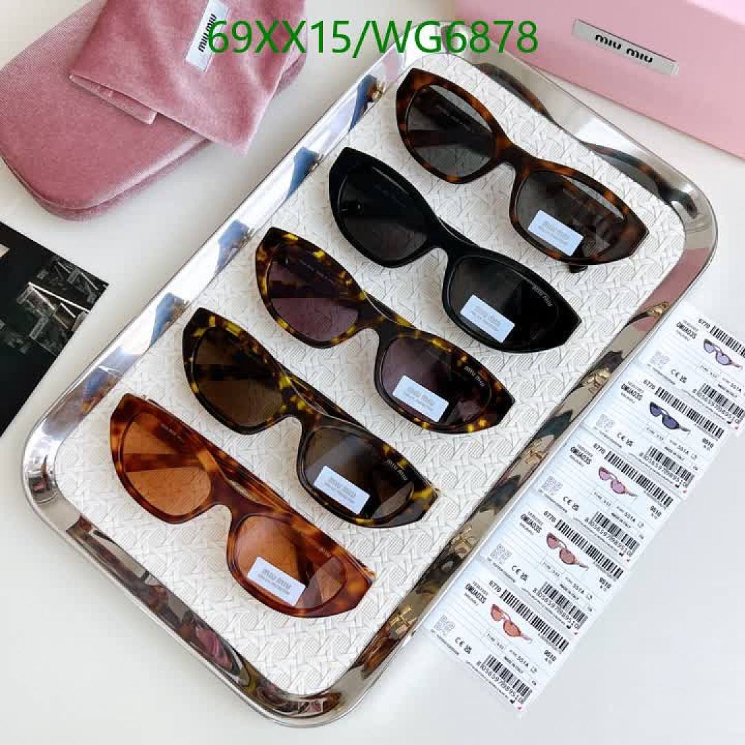 Miu Miu-Glasses Code: WG6878 $: 69USD