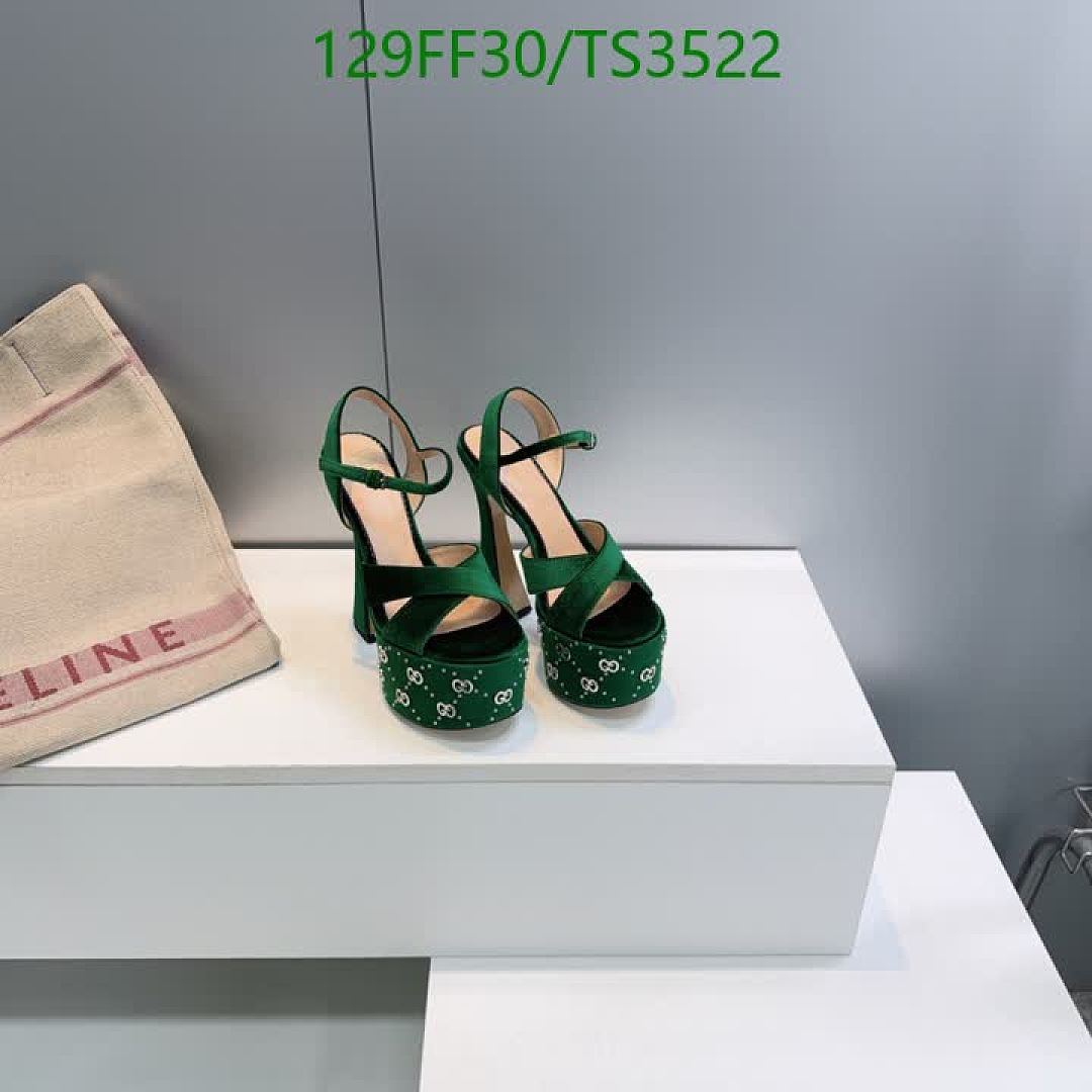 Gucci-Women Shoes Code: TS3522 $: 129USD
