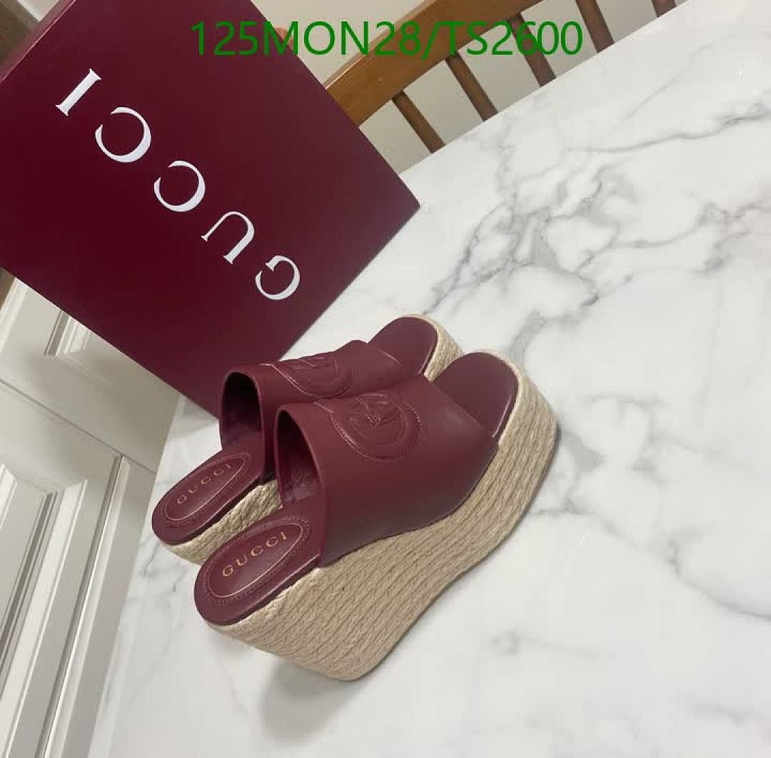 Gucci-Women Shoes Code: TS2600 $: 125USD