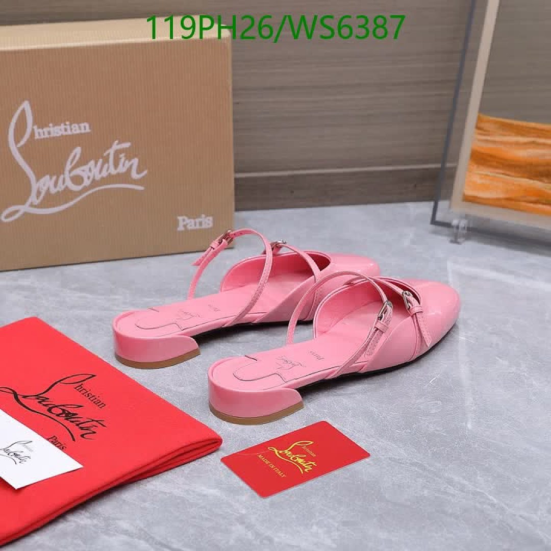 Christian Louboutin-Women Shoes Code: WS6387 $: 119USD