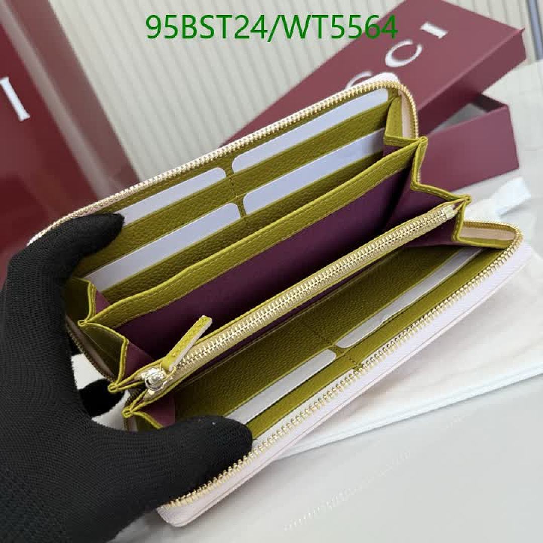 Gucci-Wallet Mirror Quality Code: WT5564 $: 95USD