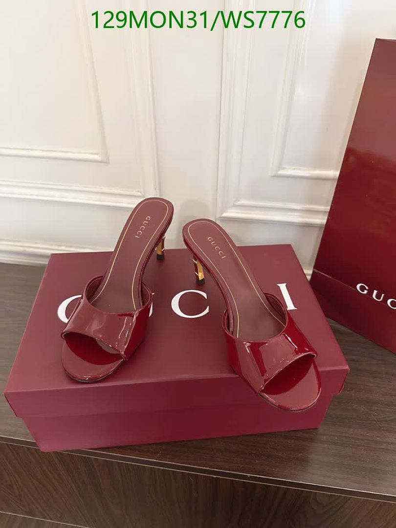 Gucci-Women Shoes Code: WS7776 $: 129USD