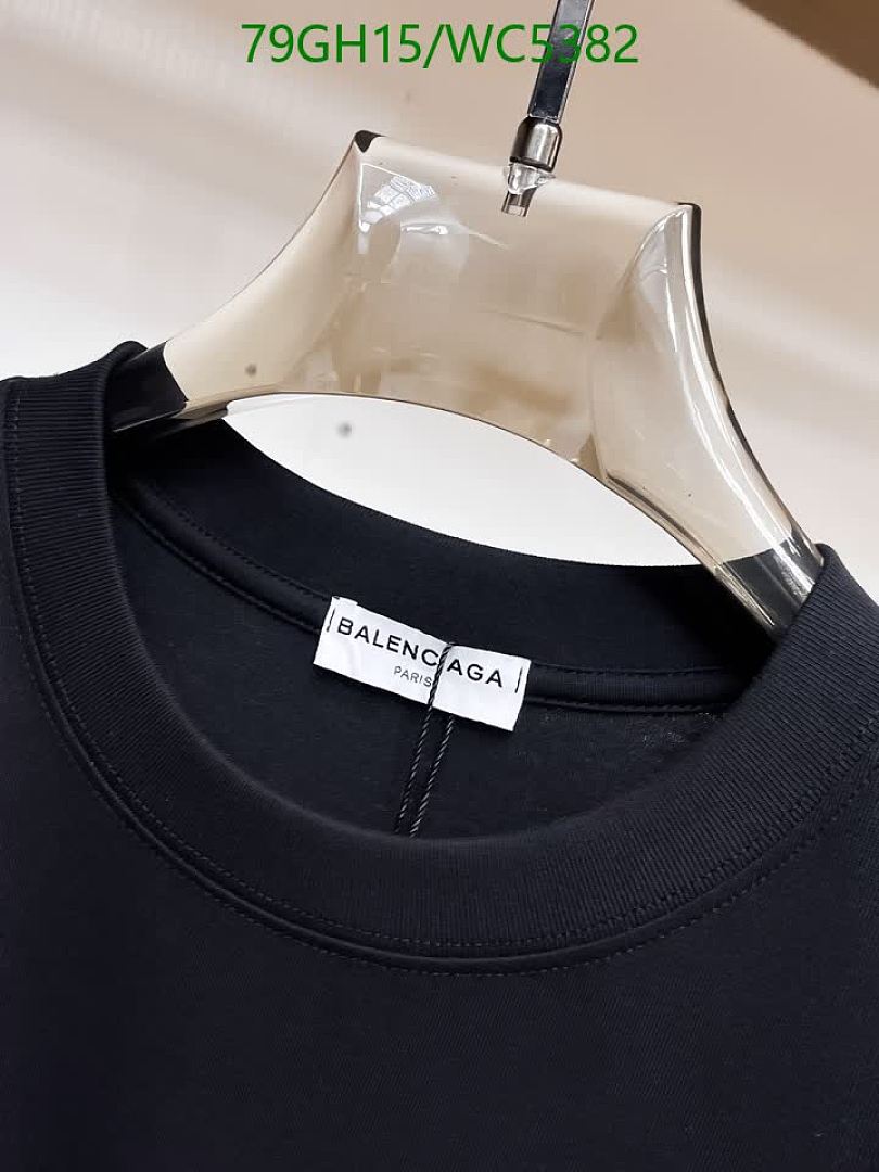 Balenciaga-Clothing Code: WC5382 $: 79USD