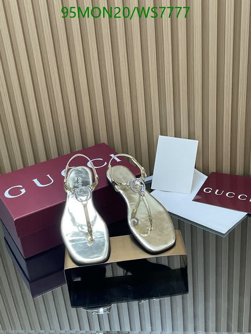Gucci-Women Shoes Code: WS7777 $: 95USD