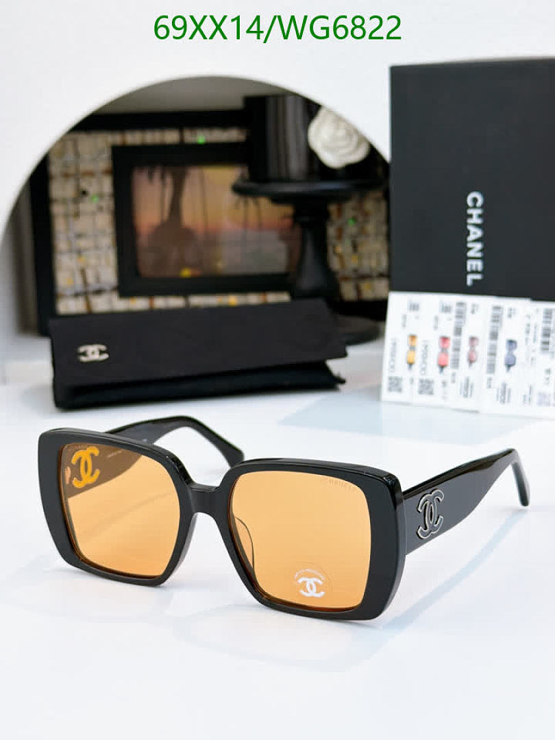 Chanel-Glasses Code: WG6822 $: 69USD