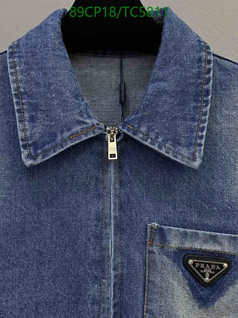 Prada-Clothing Code: TC5811 $: 89USD