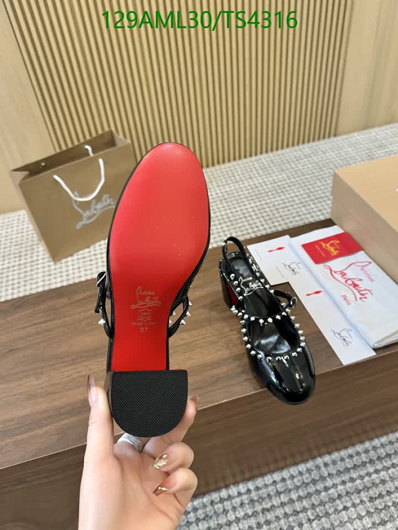 Christian Louboutin-Women Shoes Code: TS4316 $: 129USD