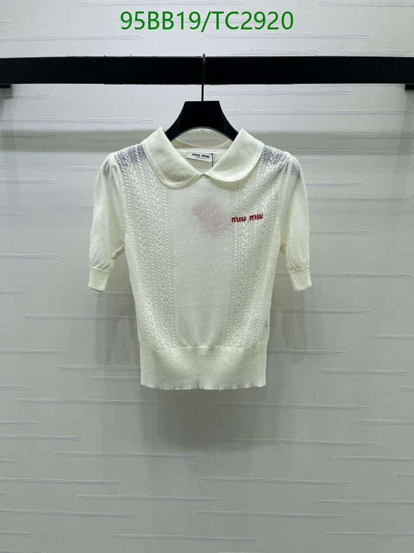 Miu Miu-Clothing Code: TC2920 $: 95USD