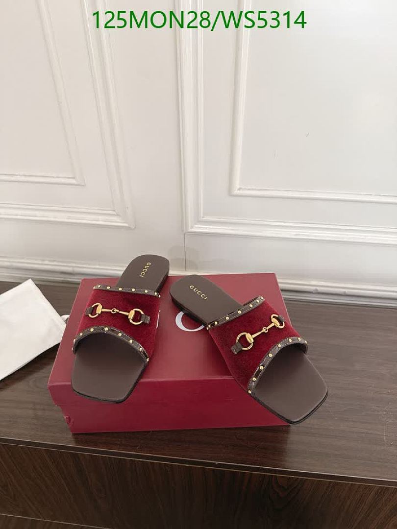 Gucci-Women Shoes Code: WS5314 $: 125USD