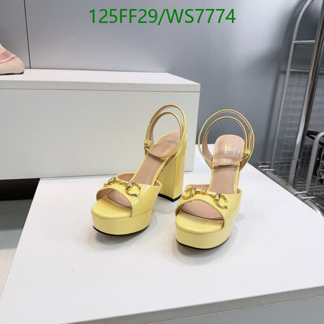 Gucci-Women Shoes Code: WS7774 $: 125USD