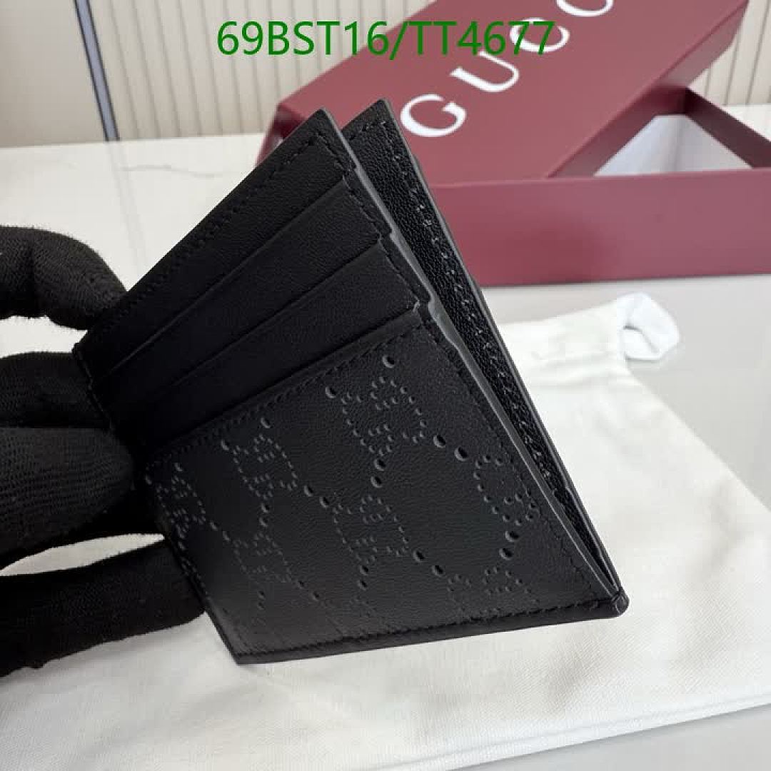 Gucci-Wallet Mirror Quality Code: TT4677 $: 69USD