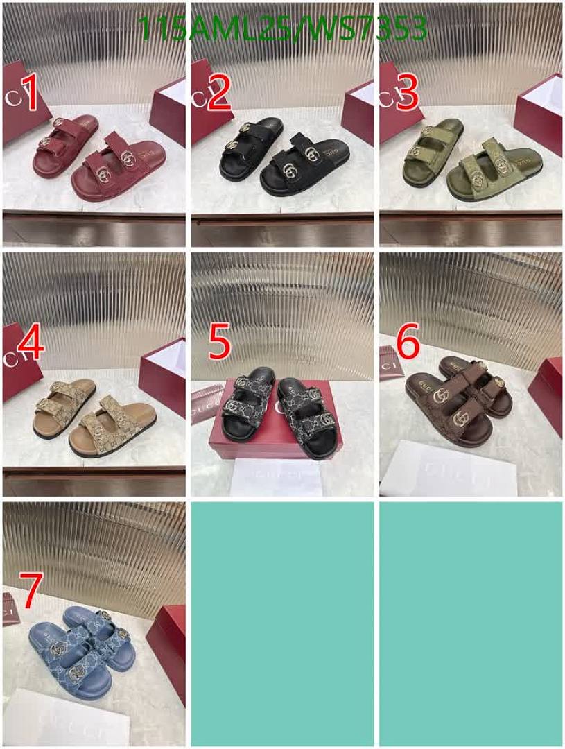 Gucci-Women Shoes Code: WS7353 $: 115USD