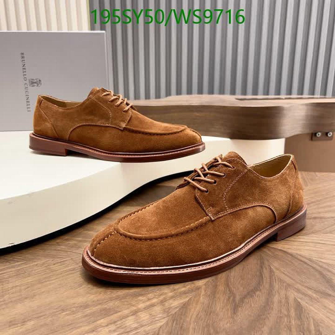Brunello Cucinelli-Men shoes Code: WS9716 $: 195USD