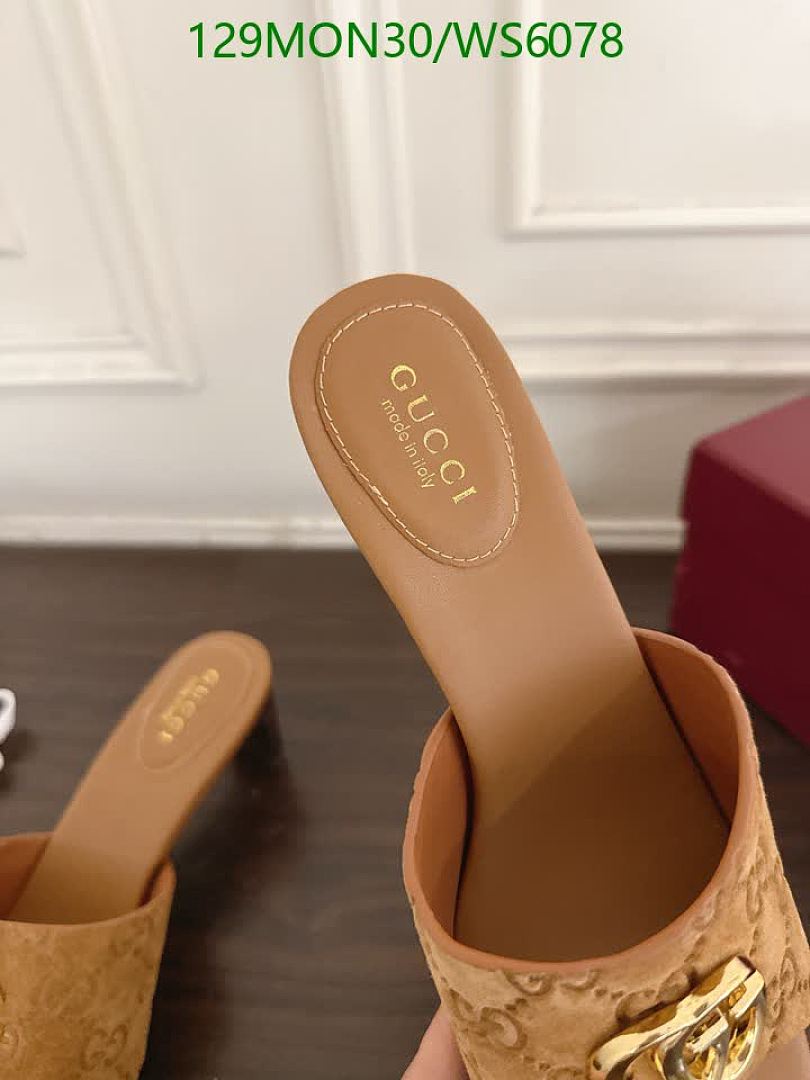Gucci-Women Shoes Code: WS6078 $: 129USD