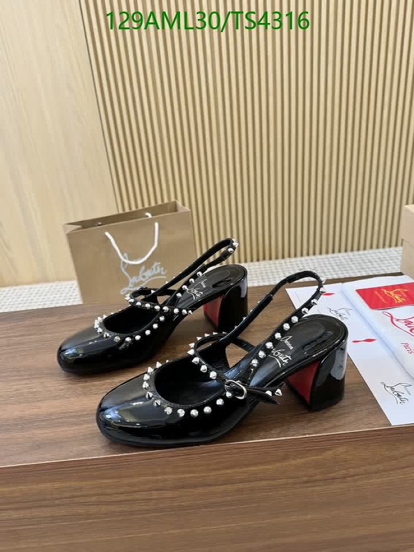 Christian Louboutin-Women Shoes Code: TS4316 $: 129USD