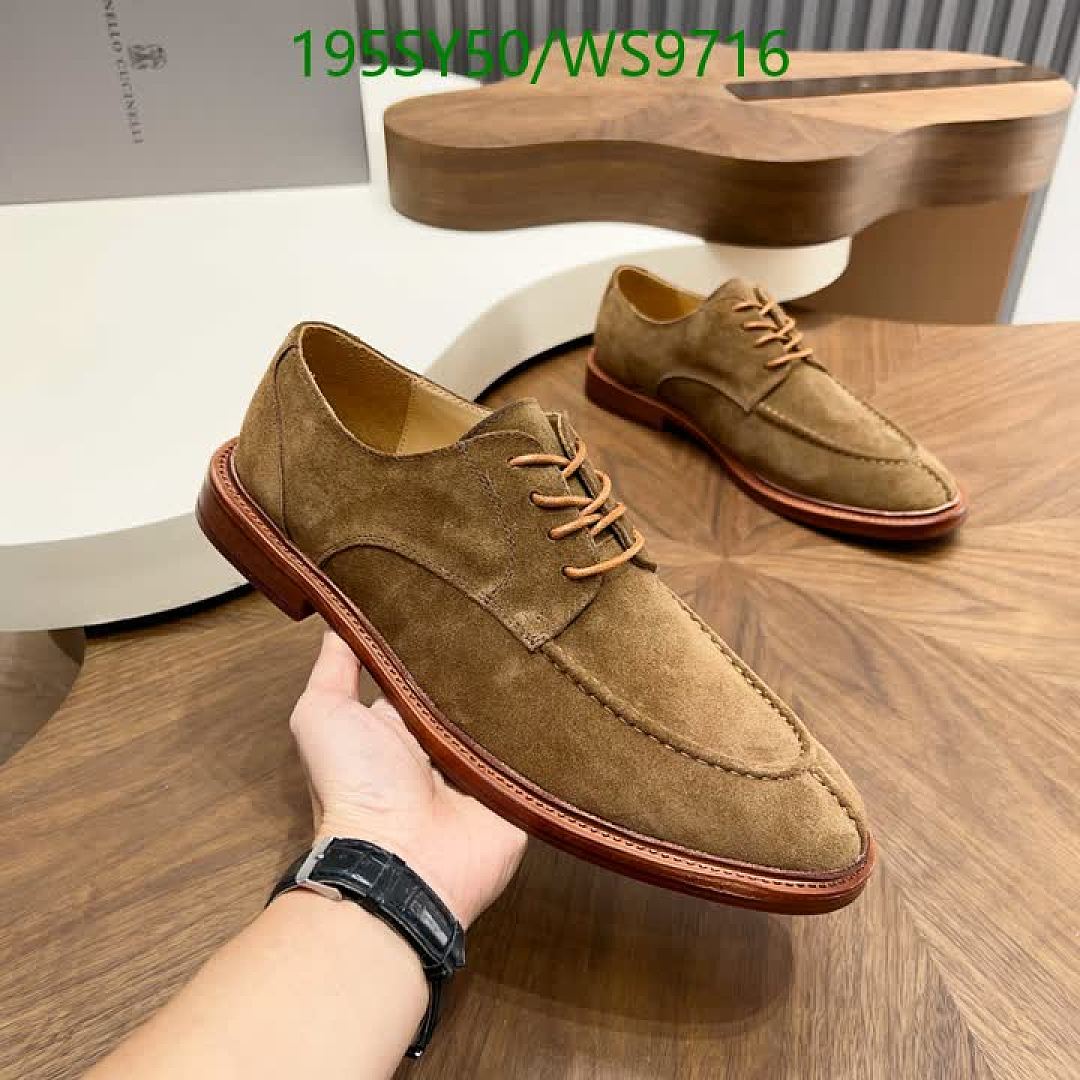 Brunello Cucinelli-Men shoes Code: WS9716 $: 195USD